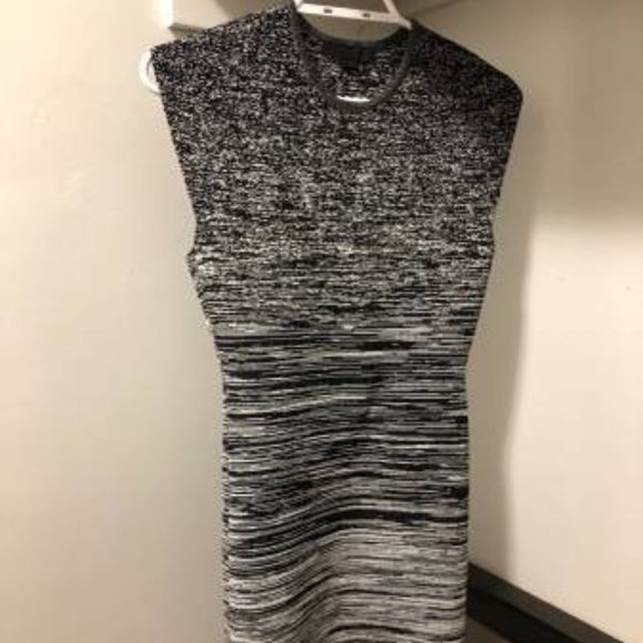 🌟 ALEXANDER WANG Striped Knitted Dress - Small - Picture 1 of 3